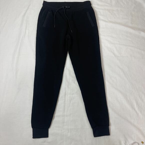 Galaxy Pants - Galaxy Womens Large Black Loose Fit Fleece Jogger Sweatpants Drawstring Black L